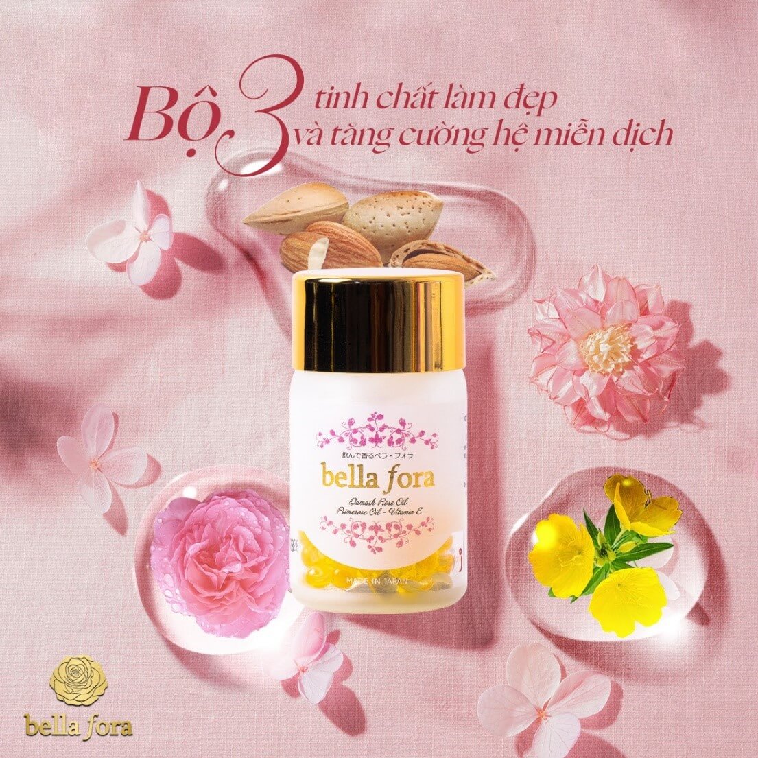 Bộ 3 thành phần đáng quý của Bella Fora